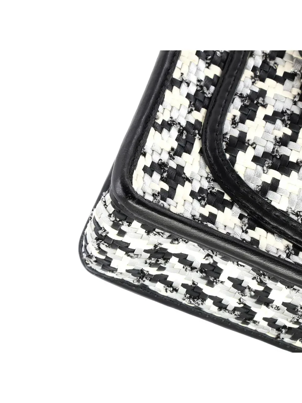 Chanel Classic Single Flap Bag Woven #290782C49B